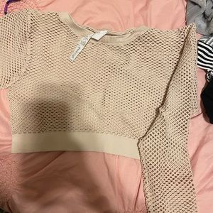 Mesh Crop Top